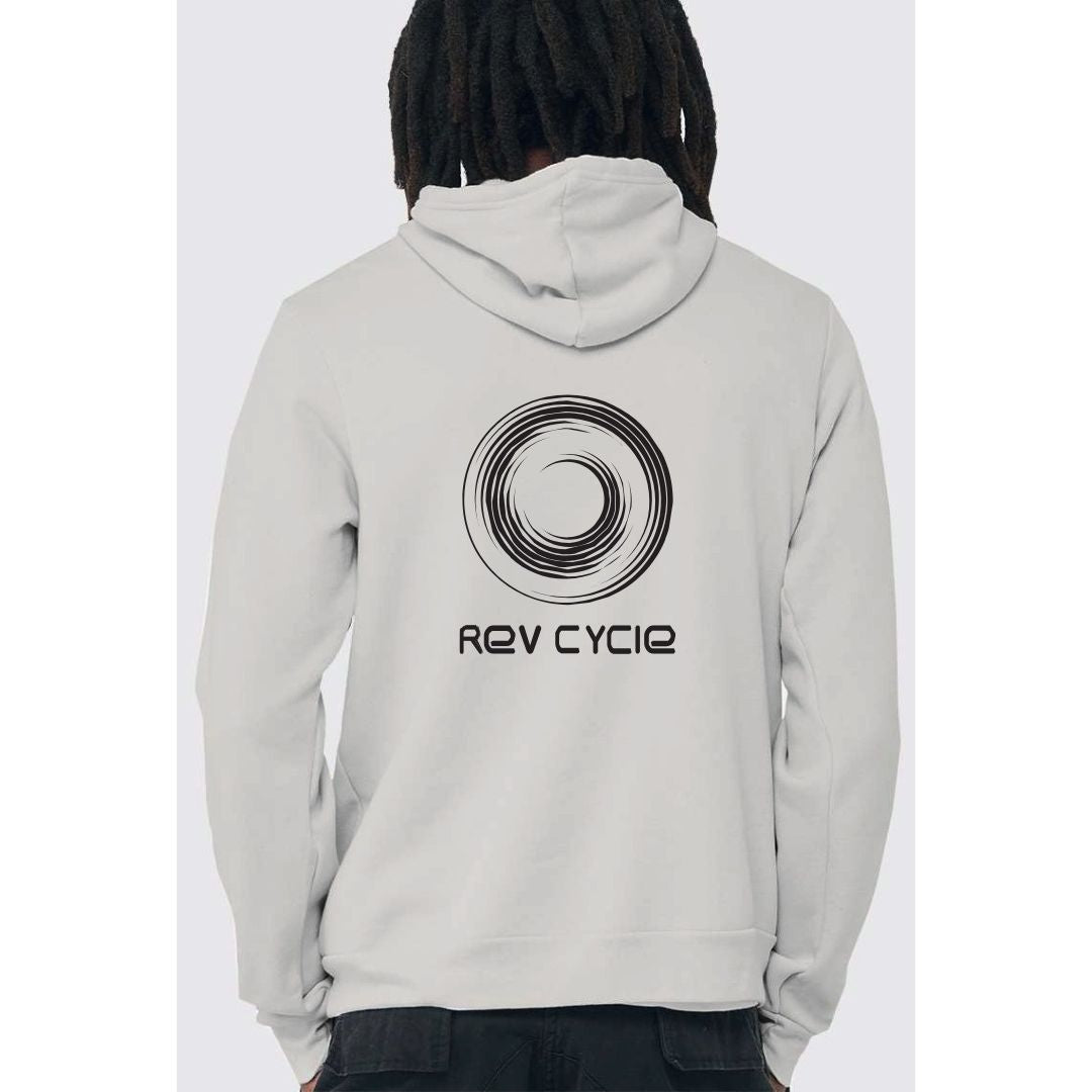 REV CYCLE Hoodie with Black Logo